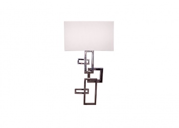 Broughton House Chrome Square Design Lighting