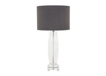 Broughton House Glass Side Lamp