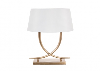 Broughton House Gold Spike Side Lamp