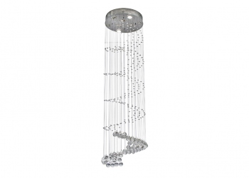 Broughton House loose Crystal Twist Lighting