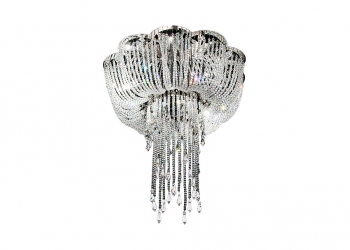 Broughton House Low Hanging Crystal Chandelier