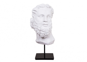 Broughton House Stone Head Figure