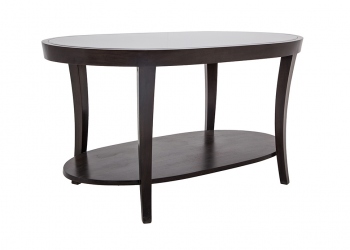 Broughton House Wood Oval Tall Side Table